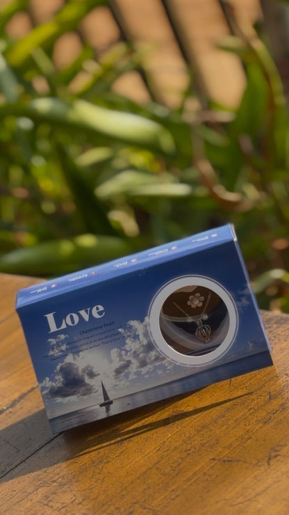 Freshwater Shell Canned Oyster Ocean Love Real Pearl Necklace Set