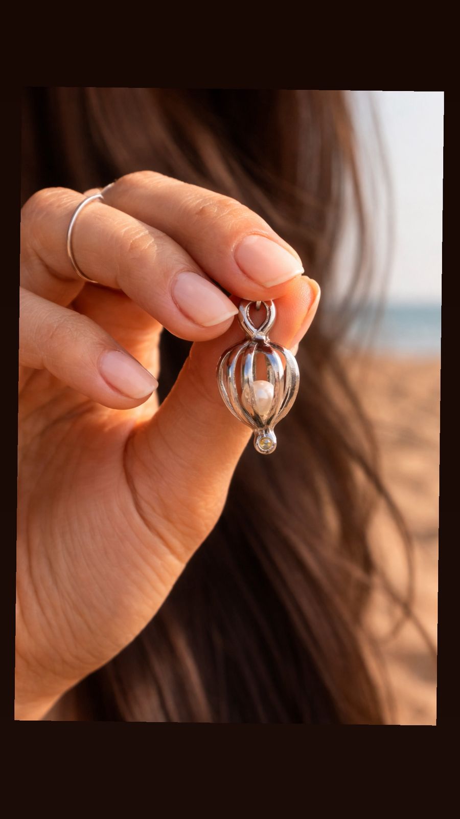 Freshwater Shell Canned Oyster Ocean Love Real Pearl Necklace Set